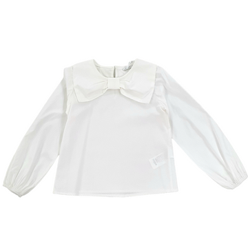 Camicia bimba collo fiocco Lù Lù by Miss Grant