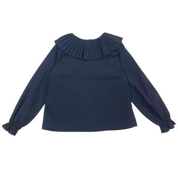 Camicia collo tondo plissè Lù Lù by Miss Grant