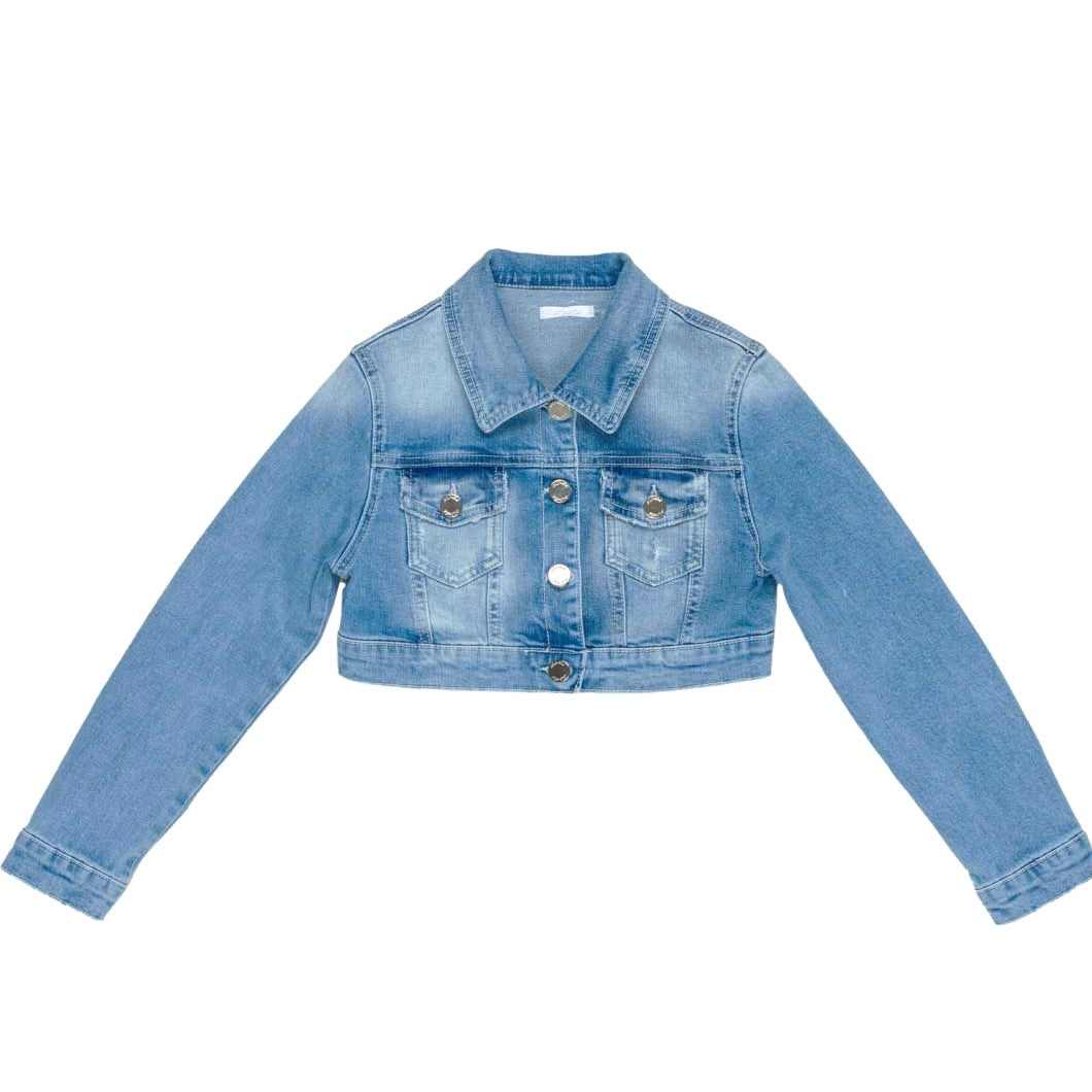 Giubbino girl Jeans corto LΓΉ LΓΉ by Miss Grant