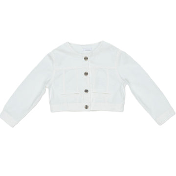 Giubbino girl in cotone con cuore