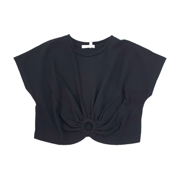 T-shirt girl corta in cotone Lù Lù by Miss Grant