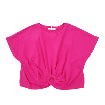 T-shirt girl corta in cotone Lù Lù by Miss Grant