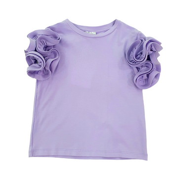 T-shirt girl manica volant