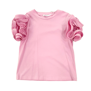 T-shirt girl manica volant