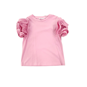 T-shirt girl manica volant