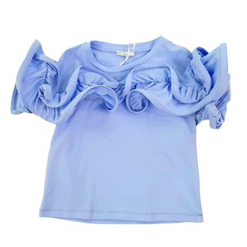 T-shirt girl con volantes Lù Lù by Miss Grant