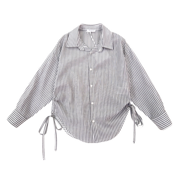 Camicia girl m/l a righe lurex