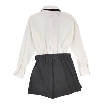 Tuta camicia elegante girl con cravatta