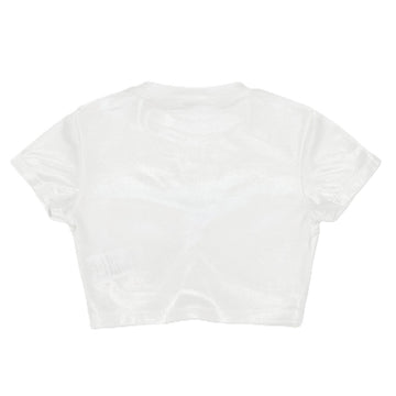 T-shirt corta Bimba in lurex