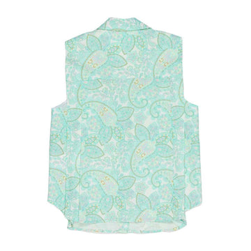 Camicia Girl in cotone giromanica