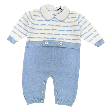 Tutina in filo cotone ricamo Colorichiari