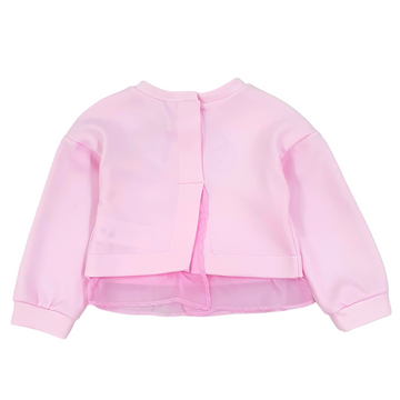 Felpa con ricamo fiocco Miss Grant