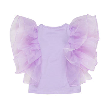 T-shirt con volant Miss Grant