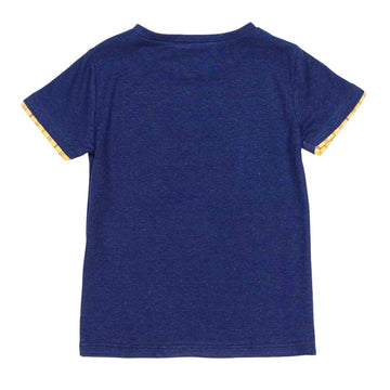 T-shirt in lino e cotone Manuel Ritz