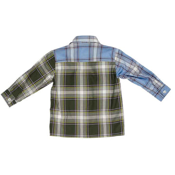 Camicia Baby in cotone quadri