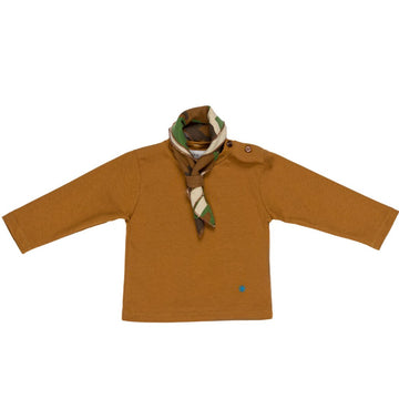 T-shirt Baby manica lunga con foulard