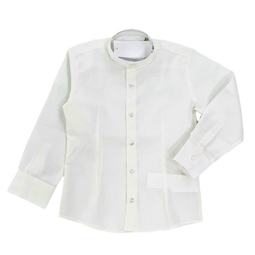 Camicia coreana in lino Aletta