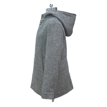 Cappotto con cappuccio in tweed Daniele Alessandrini