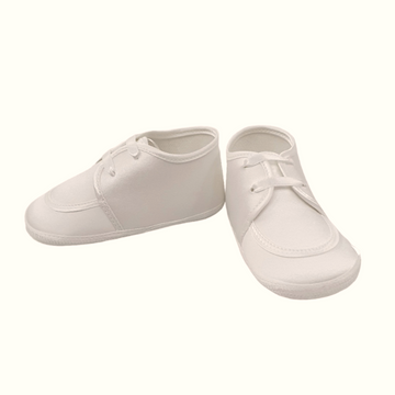 Scarpette cerimonia tessuto neonato Bimbalò