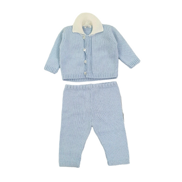 Completo in filo cotone manica lunga Paula