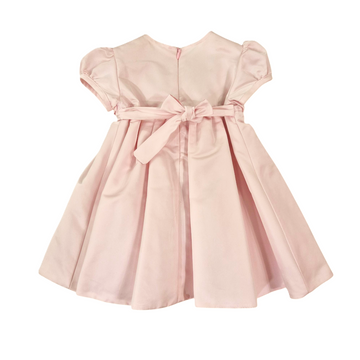 Abito neonata con rose cerimonia Aletta