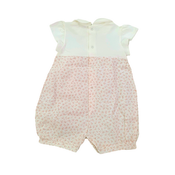 Pagliaccetto in cotone con fiocchetti