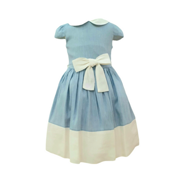 Abito in lino con fiocco Pure