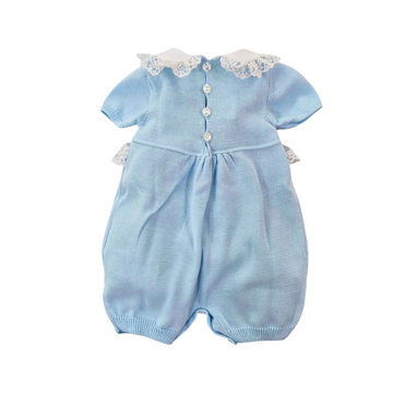 Pagliaccetto in filo con merletto