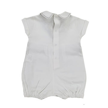 Pagliaccetto cotone jersey con gilet