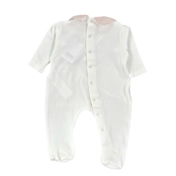 Tutina in ciniglia con fiocco