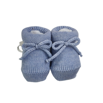 Babbucce in lana extrafine per neonato