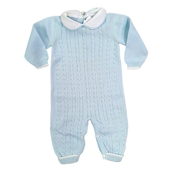 Tutina in filo cotone treccia Bebè di Almy