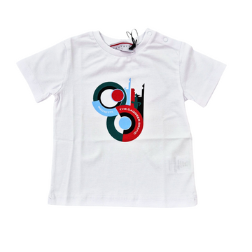 T-shirt bimbo cotone jersey con stampa