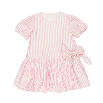Abito Bimba a righe rosa