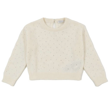 Pullover Bambina con strass