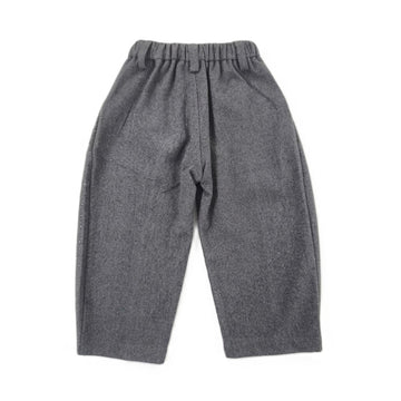 Pantalone Bambina Grigio con strass