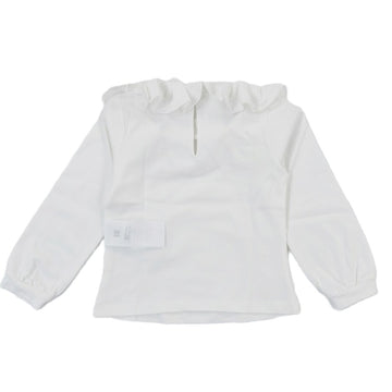 T-shirt Bambina collo arricciato