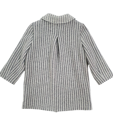 Cappotto bimba pied de poule