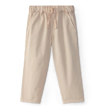 Pantaloni bimbo chino cotone Laranjinha