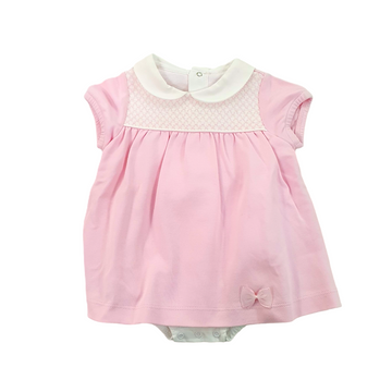 Vestina in cotone jersey con body