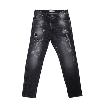 Jeans Bambino Black con strappi