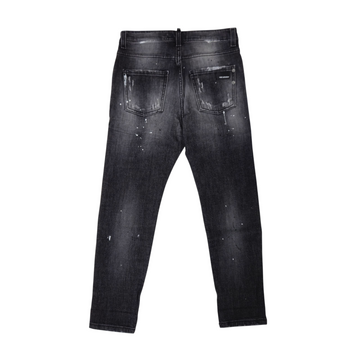 Jeans Bambino Black con strappi