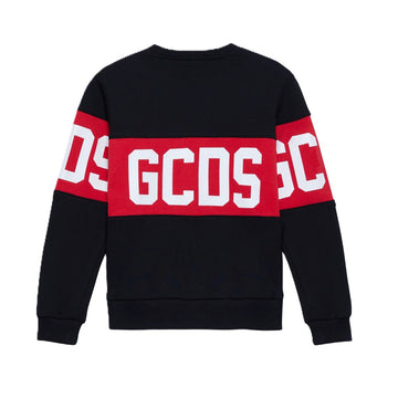 Felpa Girocollo Band logo GCDS