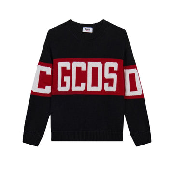 Maglione Girocollo in maglia Band logo