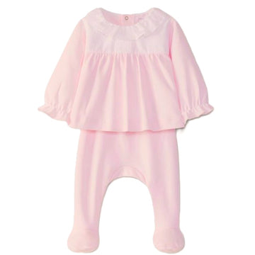 Completo in cotone neonata Laranjinha