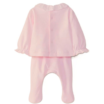 Completo in cotone neonata Laranjinha