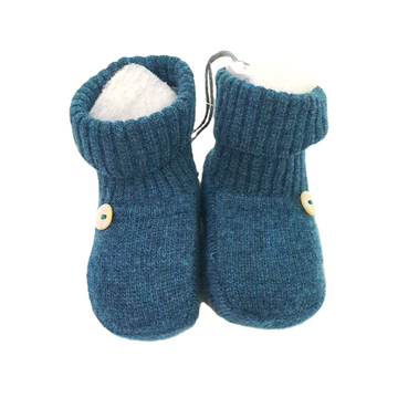 Scarpine neonato misto cashmere