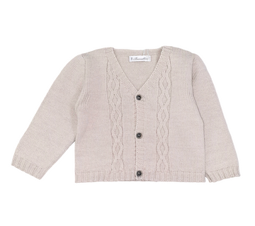 Cardigan con treccia Barcellino