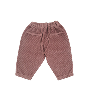 Pantalone bimba velluto a coste Fiorile