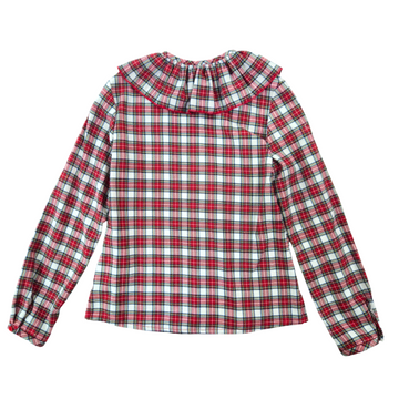 Camicia Elisabetta tartan Monnalisa
